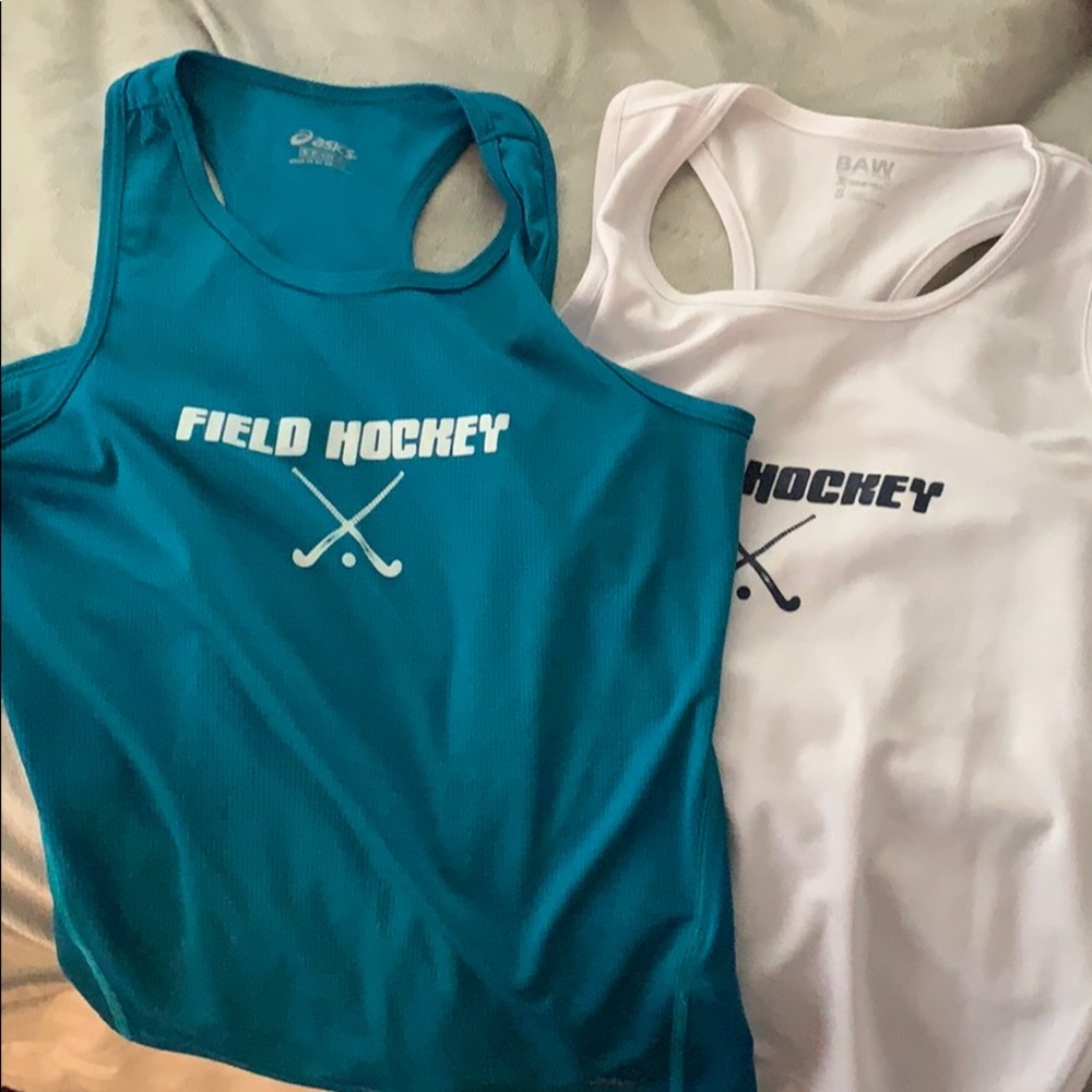 Bundle 2 Field Hockey Work Out Shirts for $10